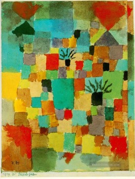  abstrakt - südlichen tunesischen Gärten 1919 Abstrakter Expressionismusus